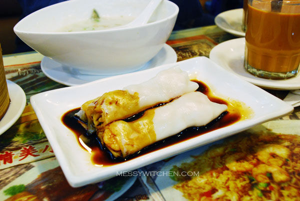 Shrimp Rice Noodle Roll @ Hing Fat Restaurant,Tsim Sha Tsui, Hong Kong